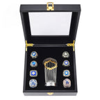 Los Angeles Dodgers World Series Championship Rings Set with Trophy – 8 Piece Collector’s Gifts