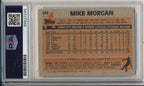 Mike Morgan Yankees Signed/Autographed 1983 TOPPS Card #203 PSA/DNA 166427