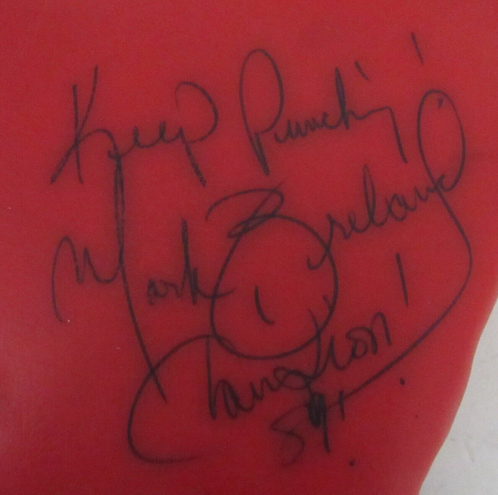 Mark Breland Autographed/Inscribed Everlast Left Boxing Glove PSA/DNA 176823