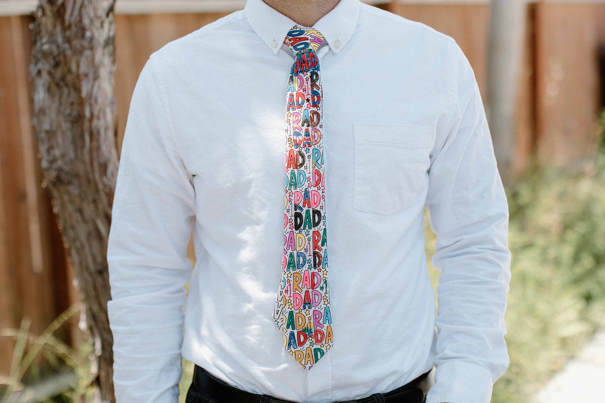 Rad Dad Coloring Tie