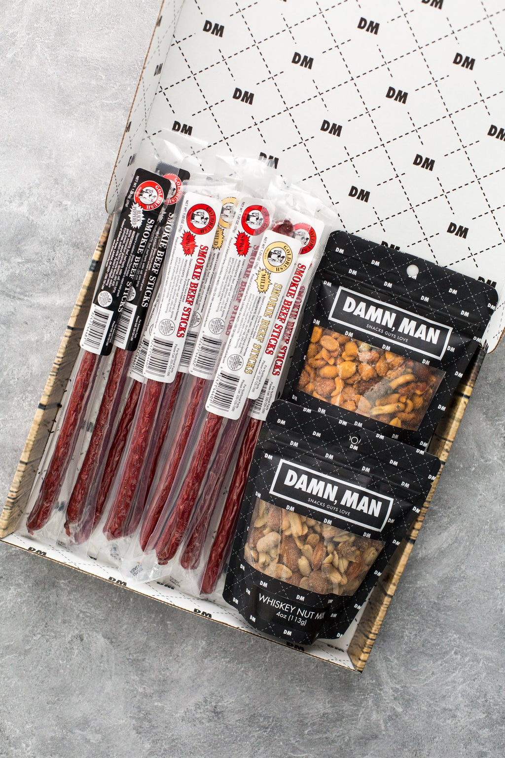 Nuts & Beef Box – High-Protein Snack Gift
