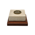 Sandstone Paperweight With Base
