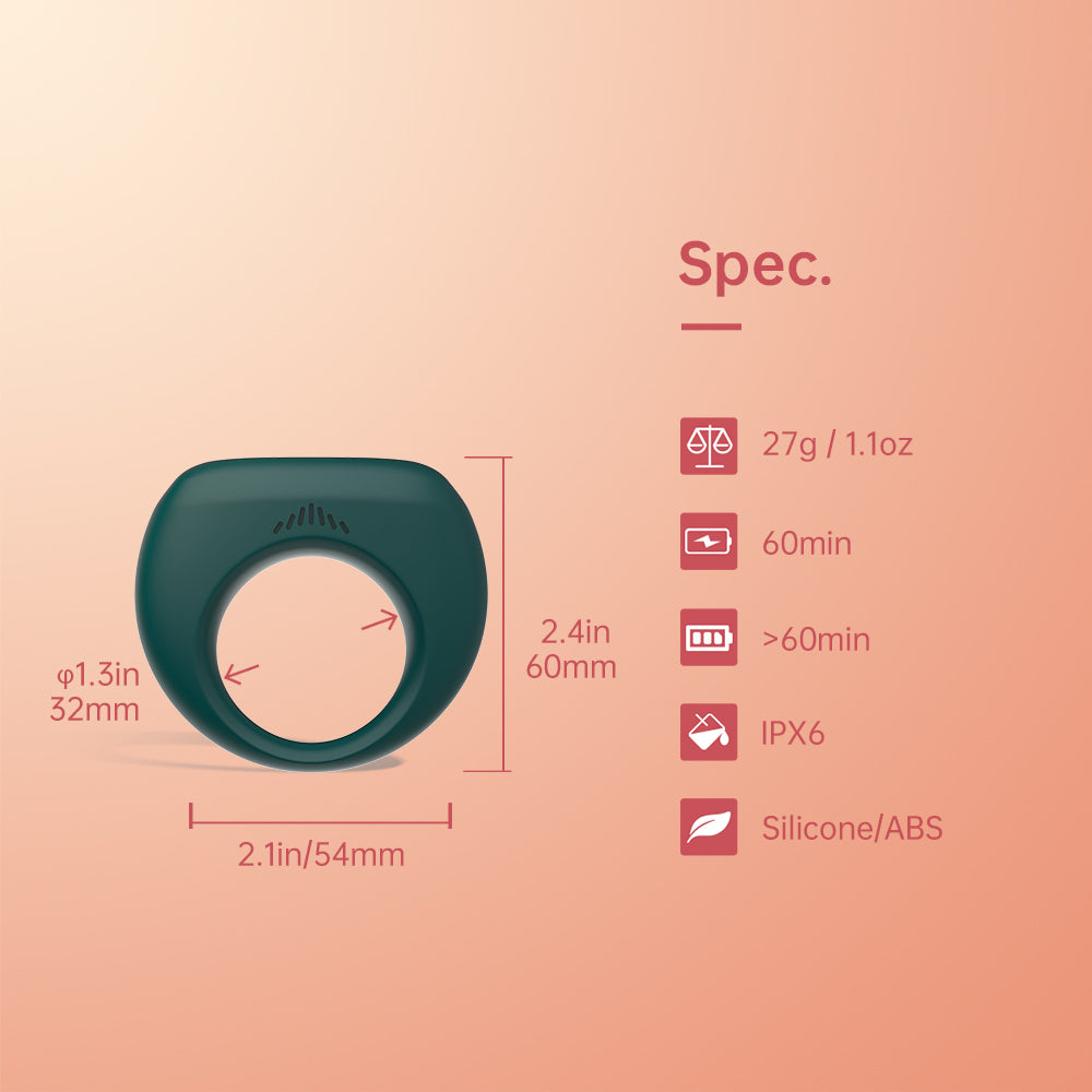 Magic Dante II Vibrating Cock Ring