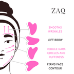 ROSE QUARTZ GUA SHA BOARD