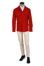 Kired by Kiton Solid Polyester-Wool Jacket