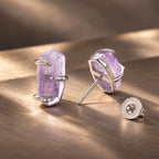 925 Sterling Silver White Gold Plated Crystal Pavé CZ 1.4x0.9cm Earrings for Women