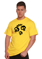 Halloween Boo Unisex Bamboo Viscose/Organic Cotton Short Sleeve Graphic T-Shirt