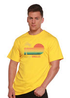 Los Angeles Unisex Bamboo Viscose/Organic Cotton Short Sleeve Graphic T-Shirt