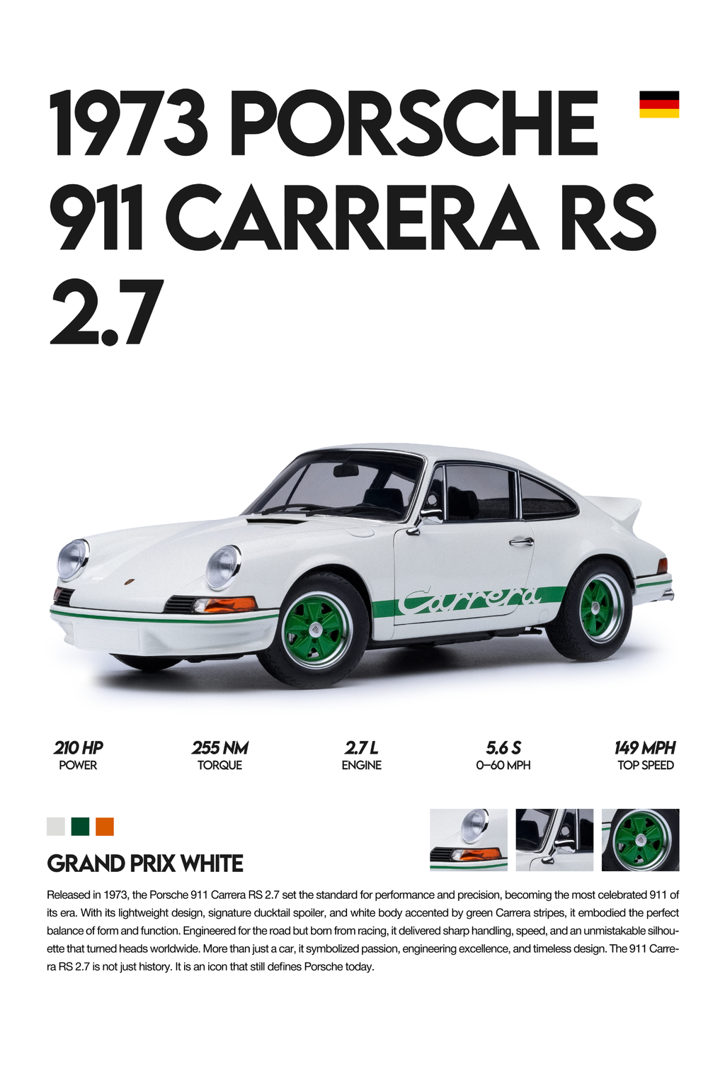 1973 Porsche - 911 Carrera RS 2.7