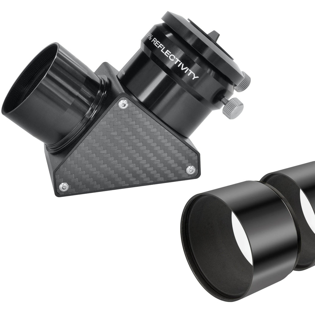 ED80 Essential Series Air-Spaced Triplet Refractor Telescope with 0.8x Focal Reducer and iEXOS-100-2 PMC-Eight Equatorial Tracker System