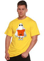 Boo Halloween Men's Bamboo Viscose/Organic Cotton Short Sleeve Graphic T-Shirt