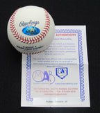 Ruben Amaro  Sr. Signed/Auto Yankees 100th OML Baseball MAB 187045