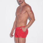 KNITTED SHORT // CORAL