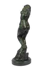 Abstract Modern Art Nude Female Torso by Famous French Artist Rodin Statue
