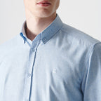 Button-Up Shirt // Light Blue