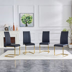 Luxury Aesthetic Upholstered Dining Chairs