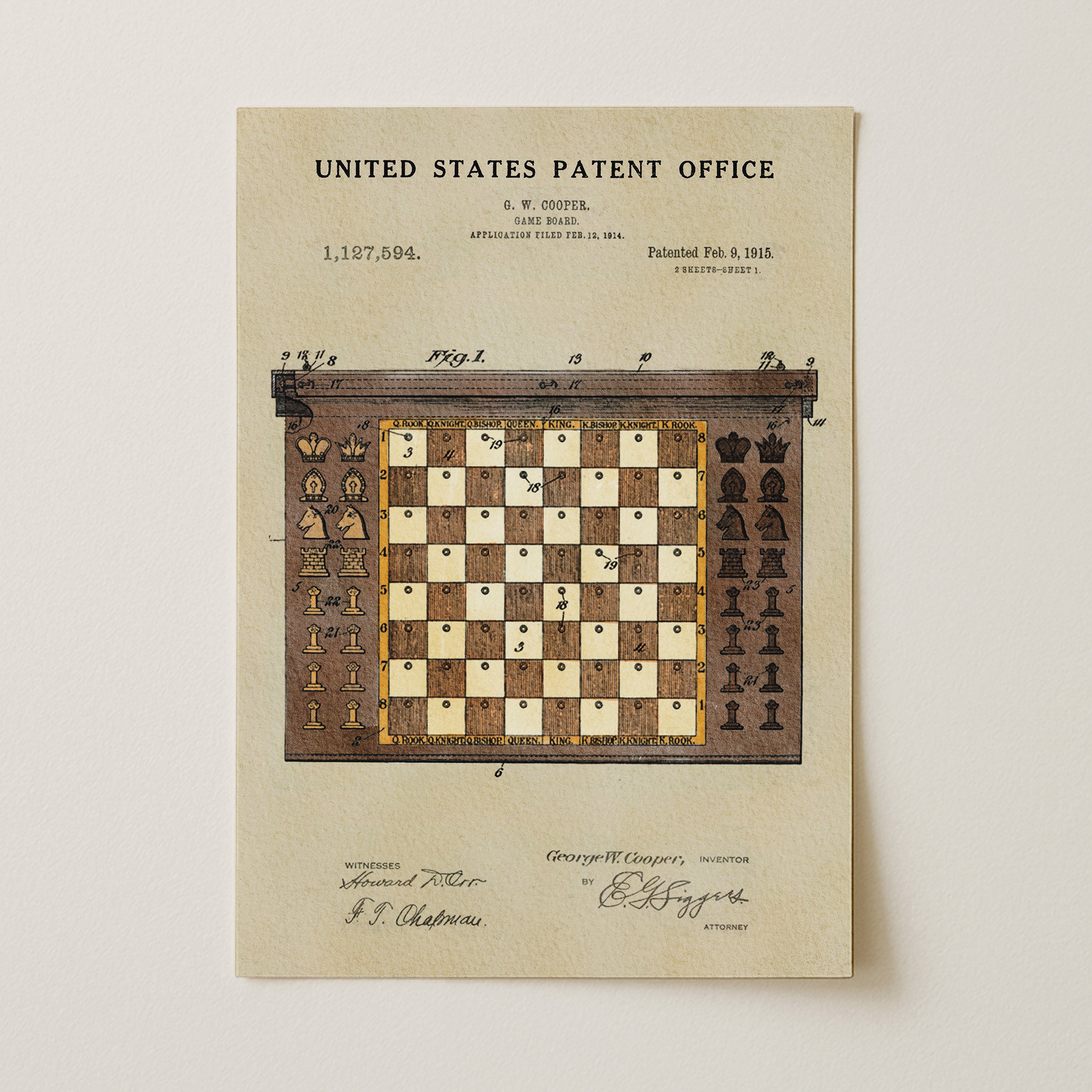 Chess Board (1915)