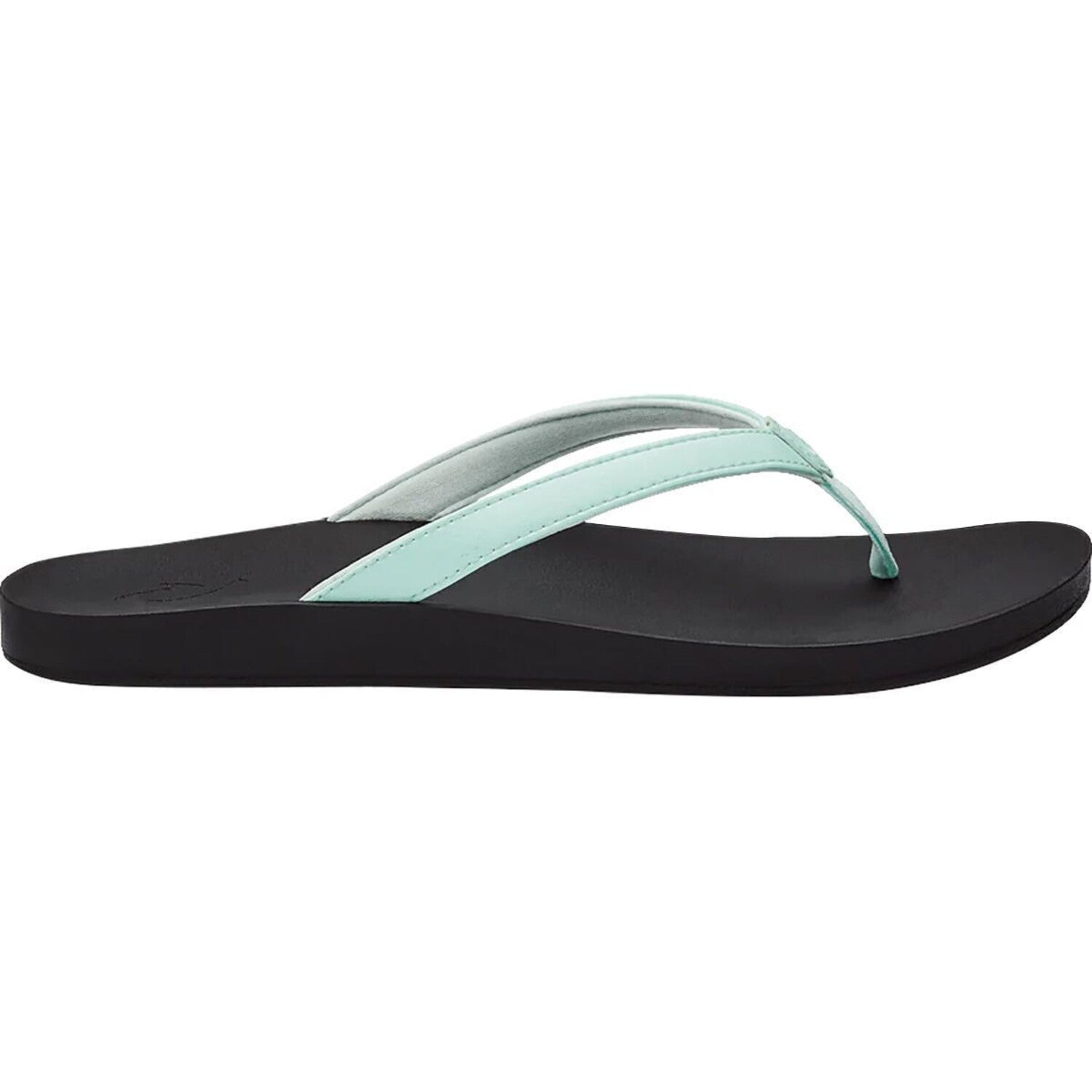 Olukai // Women's // Puawe Flip Flop // Sea Glass + Black
