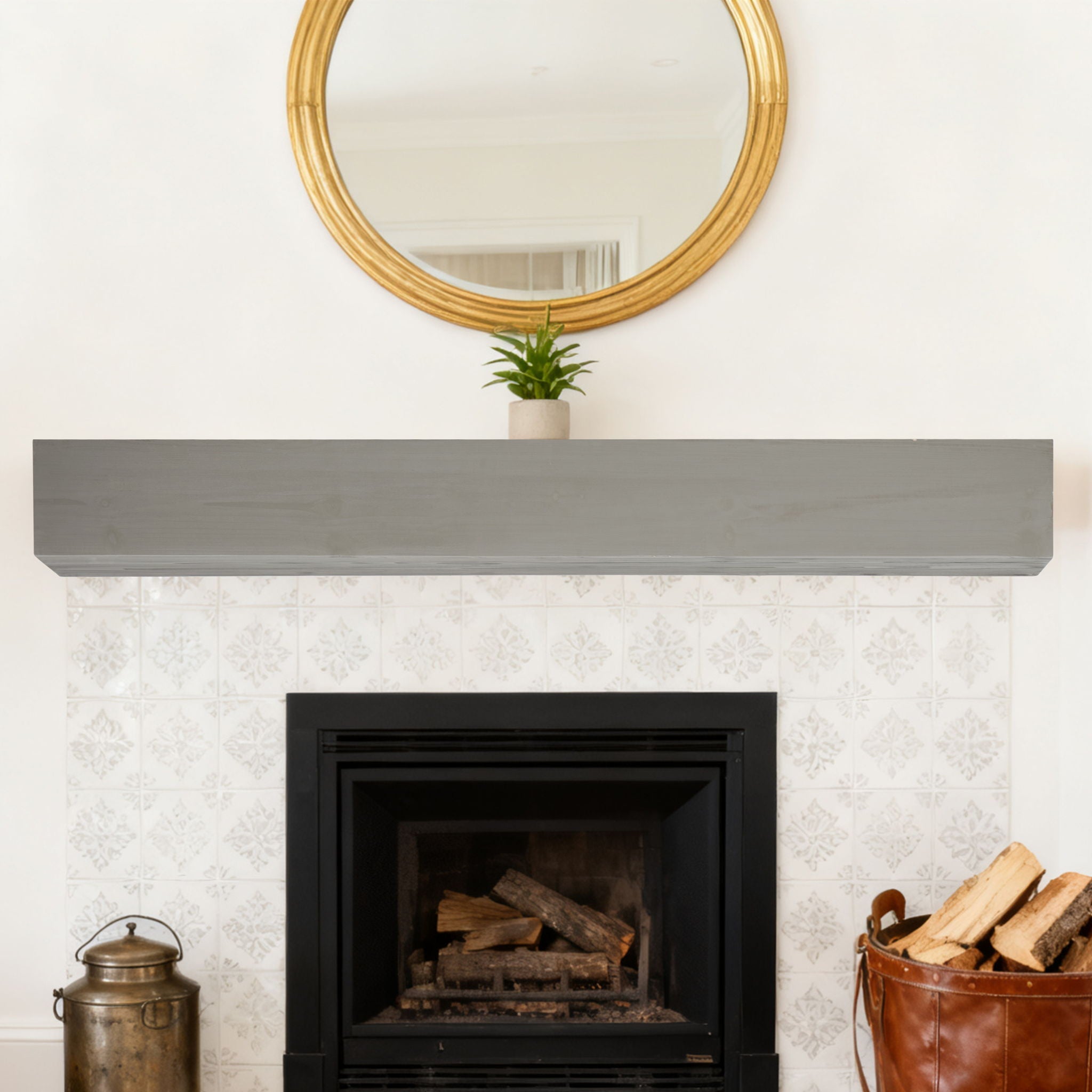 Fireplace Mantel Floating Shelf
