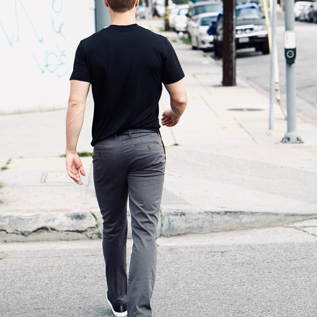Feel Good Chinos // Faded Black