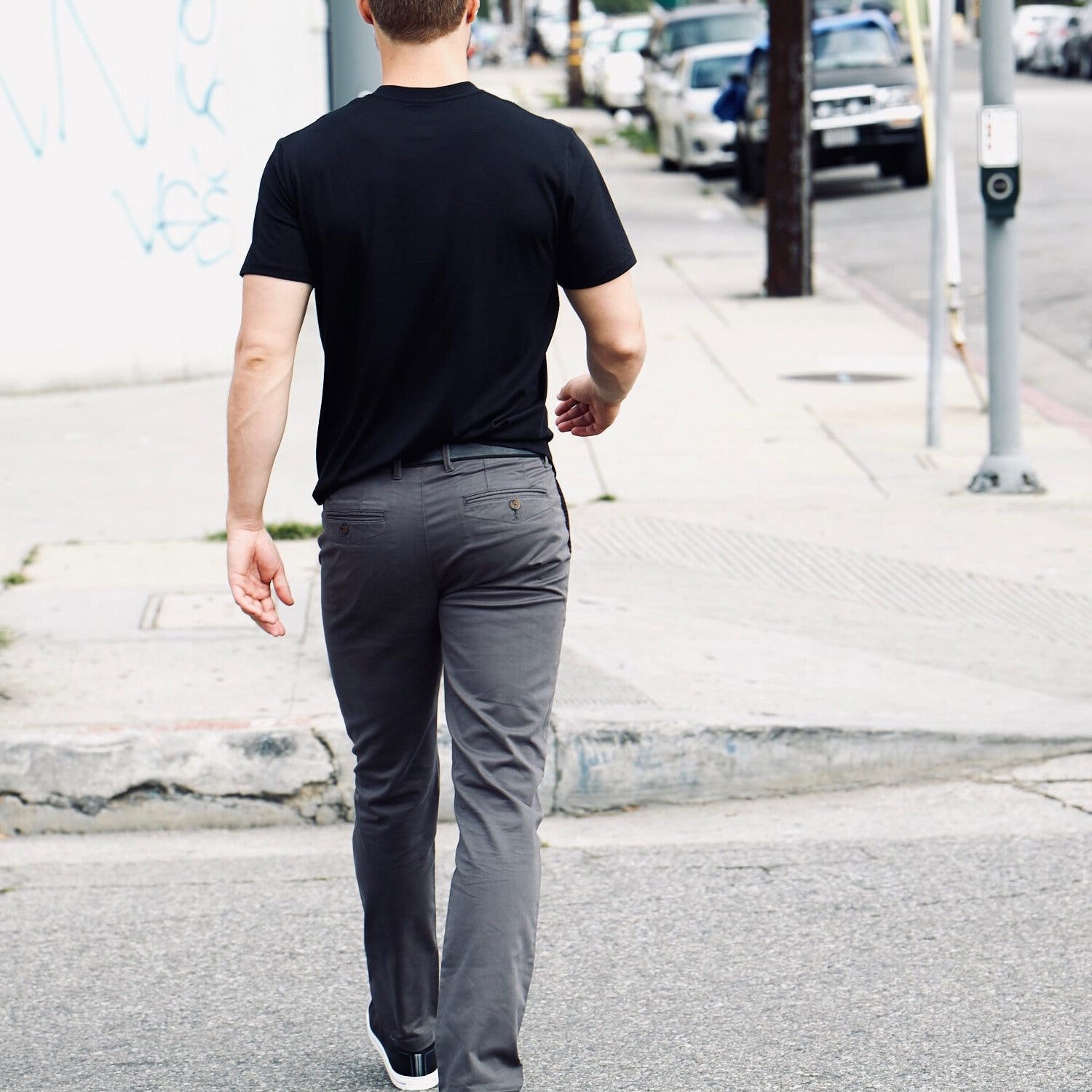 Feel Good Chinos // Faded Black