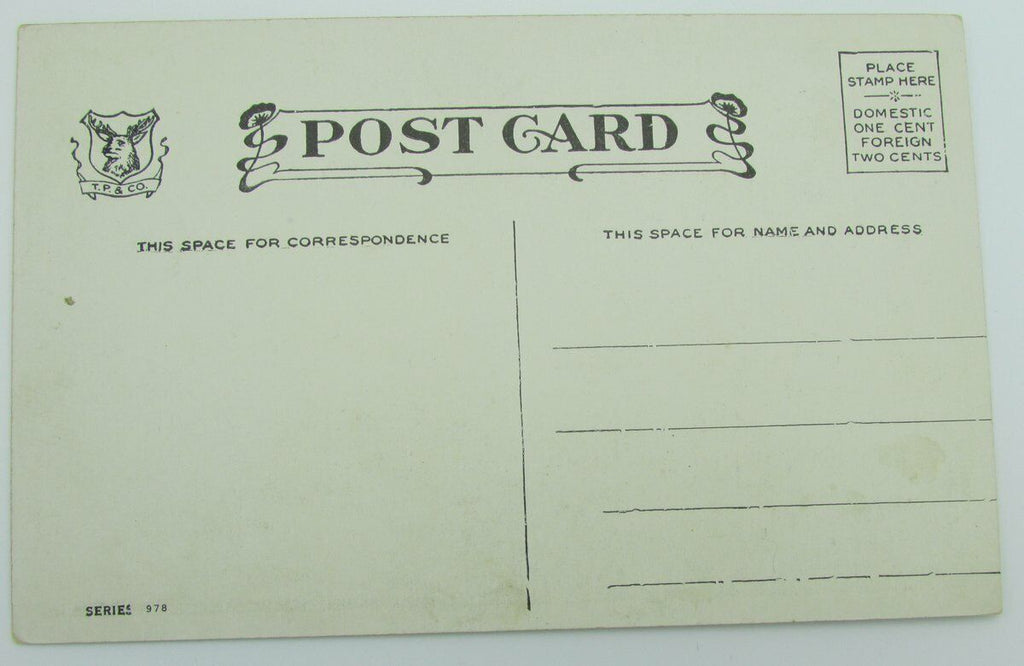 Vintage Postcard with "Won't be able to see you for awhile" 140068