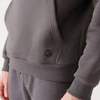 Steve Hooded Sweatshirt // Anthracite