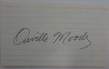 Orville Moody PGA Signed 3x5 Index Card 127061