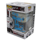 Ari Lehman Signed/Insc Funko Pop! #01 "Friday the 13th" Signed Blue JSA 190719