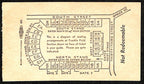 November 13th, 1954 Army vs Penn College Football Game Ticket Stub 189874