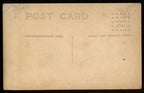 Vintage 1909 Football Team Black and White  Photo Post Card
