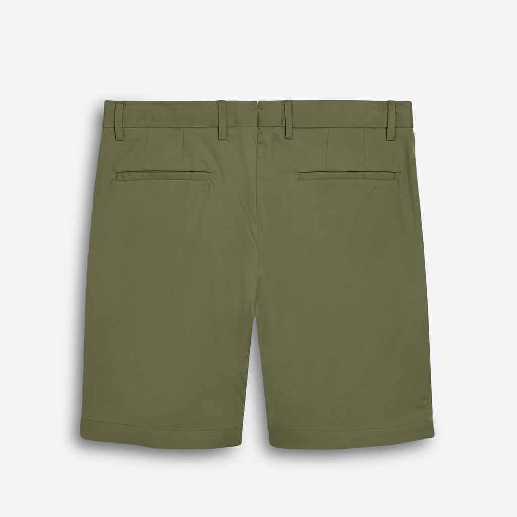 Mens Slim Chino Shorts // Khaki