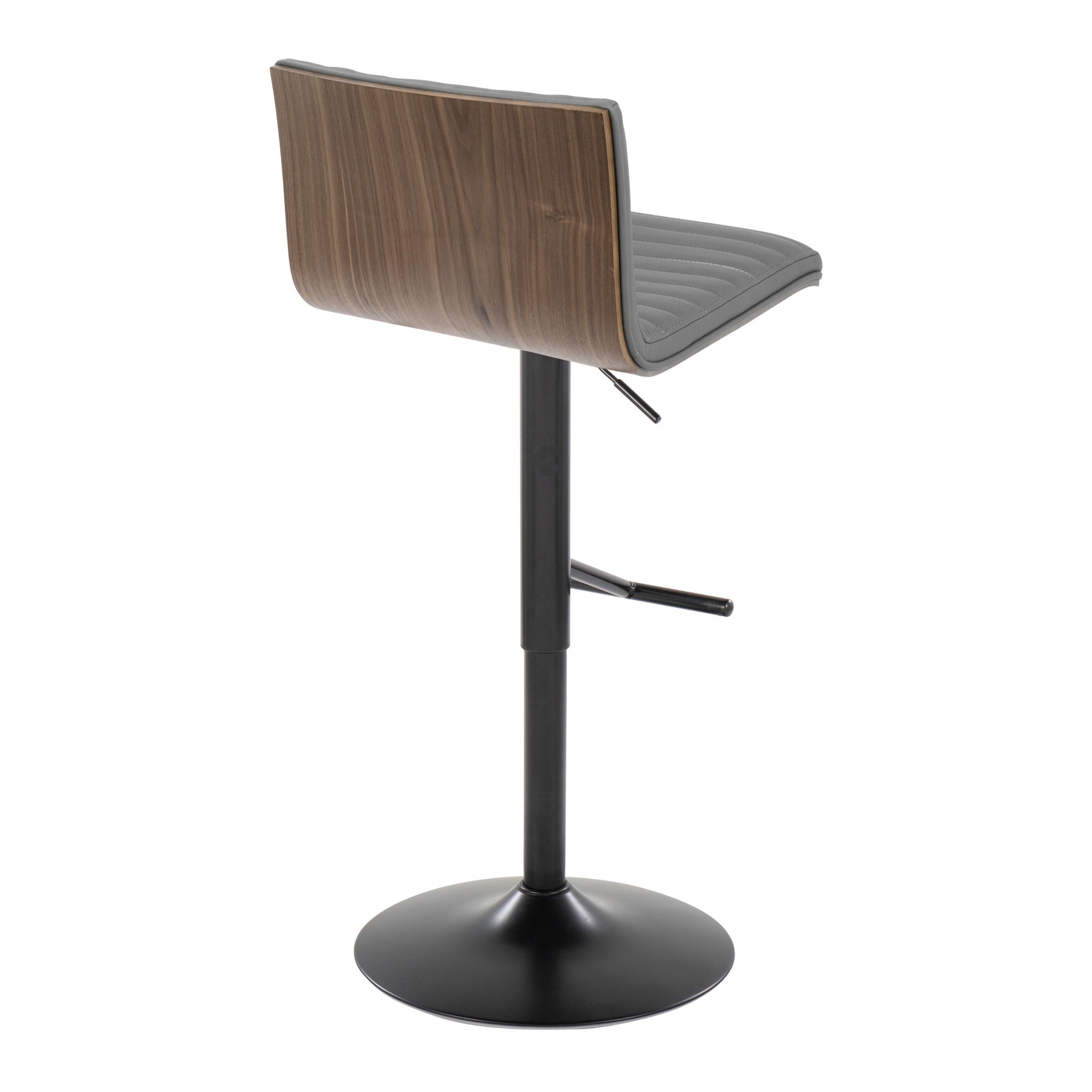 Mason - Contemporary Adjustable Barstool With Swivel (Set of 2)