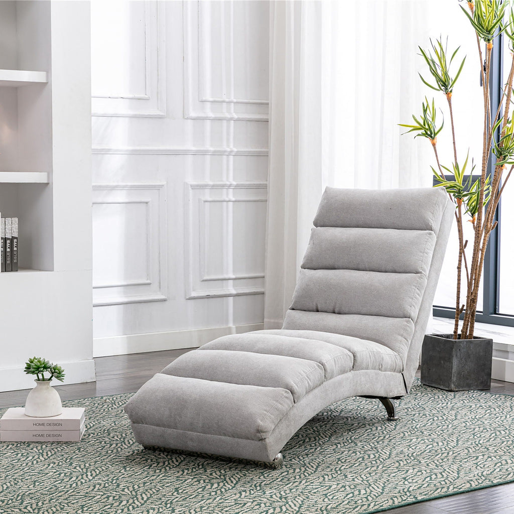 Massage Chaise Lounge Indoor, Ergonomic Electric Massage Lounger