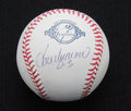 Jose  Vizcaino Signed/Auto Yankees 100th OML Baseball JSA  186777