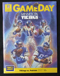 New England Patriots 1988 Gameday Program  9/11 vs. Vikings Flutie 181380