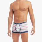 Stretch Trunk 4-Pack // Blue Topaz + Star Print + Rasberry Wine + Americana Pop