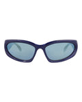 Shield-Frame Bio Injection Sunglasses