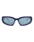 Shield-Frame Bio Injection Sunglasses