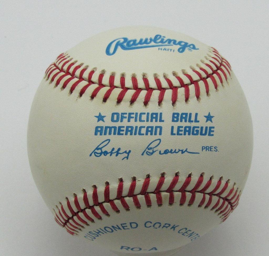 Brent Mayne Kansas City Royals/Mets Autographed/Signed OAL Baseball