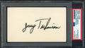 Jerry Tarkanian Autographed 3x5 Index Card UNLV Basketball Coach PSA/DNA