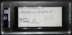 Johnny Unitas HOF Signed/Auto 2000 Bank Check Colts PSA/DNA GEM MT 10 192626