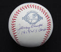 Jerry Lumpe Signed/Auto Yankees 100th OML Baseball JSA Inscr  186743