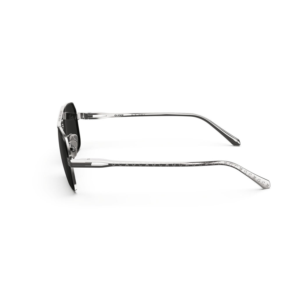 Glider Sunglasses // Silver
