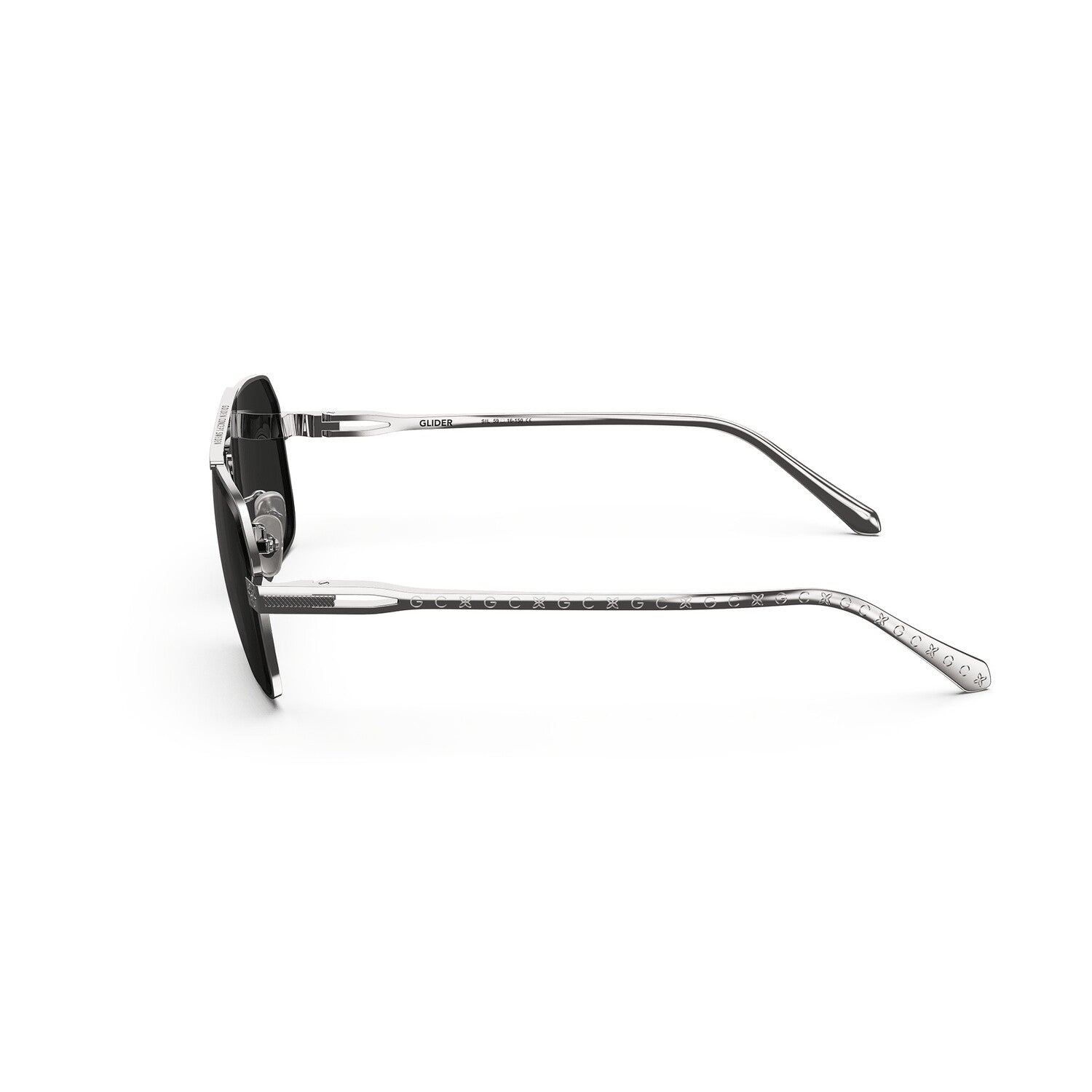 Glider Sunglasses // Silver