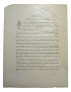 Jim Daly Boxer 1895 Boxing Gladiators 11x15 Supplement Poster