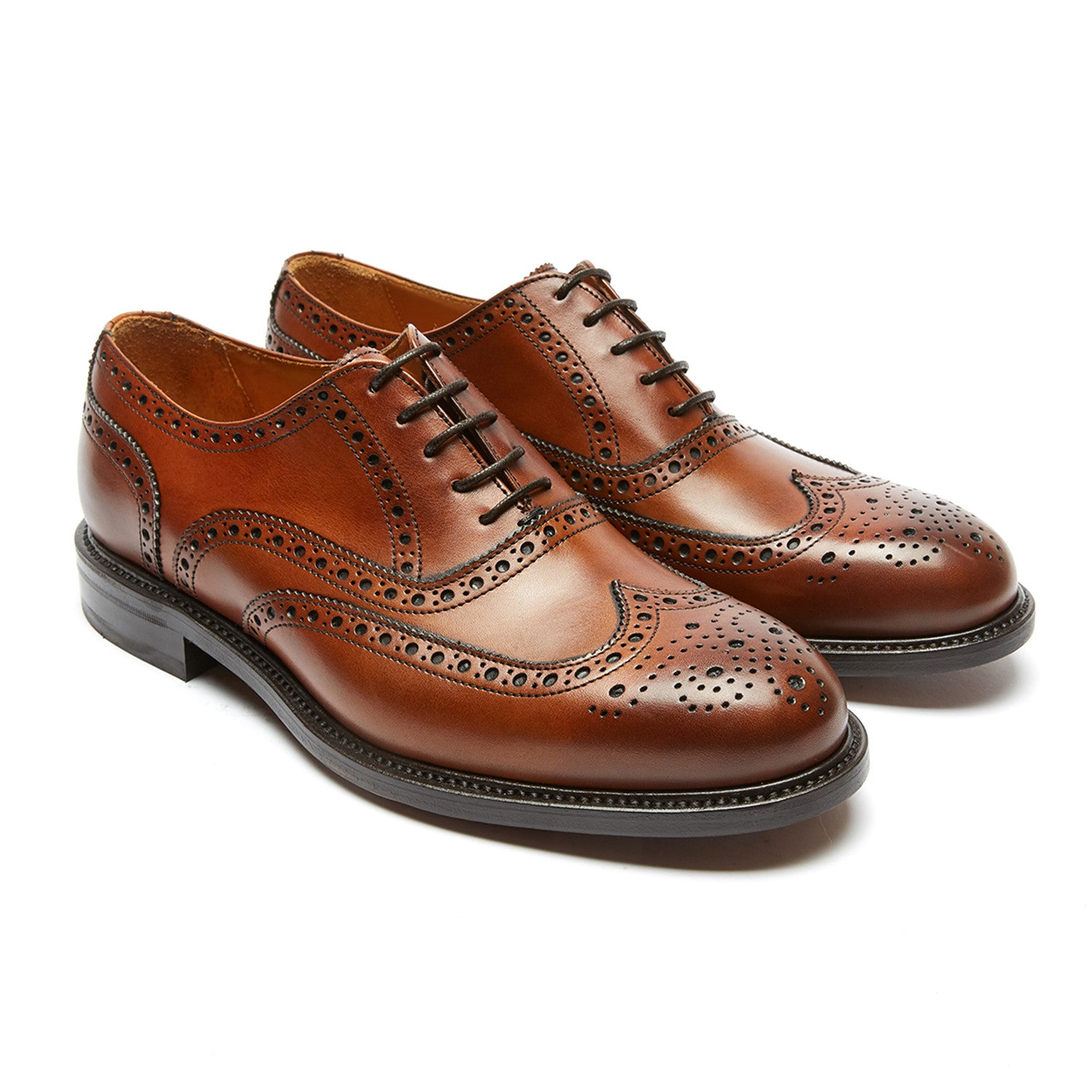 Wing Cap Oxford Goodyear // Brown