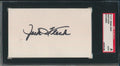 Jack Fleck PGA 1955 U.S. Open Champion Signed 3x5 Index Card SGC 143691