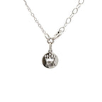 .08ct Black Diamond Animal Pendant Sterling Silver