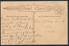 Vintage 1911 Postcard Football Image Happy Thanksgiving Inscr 139098